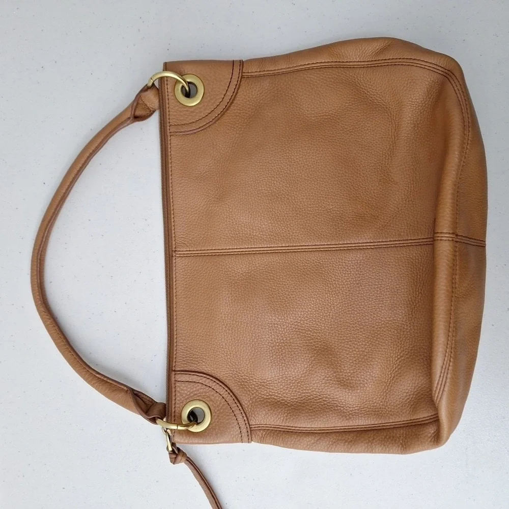 RARE Fossil Women's Karli Leather Large Hobo Bag Purse Multicolor NEAR MINT